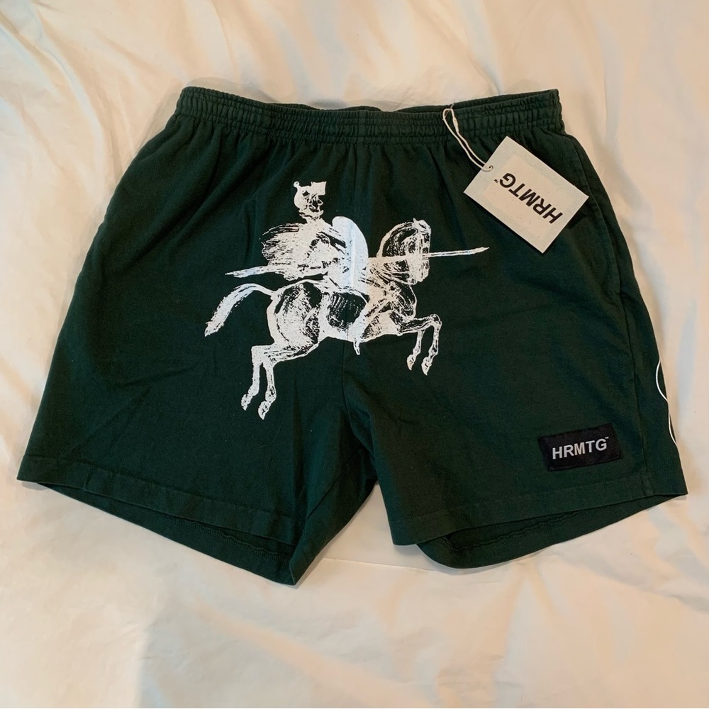 HRMTG x Jack B Wiese knight shorts XL